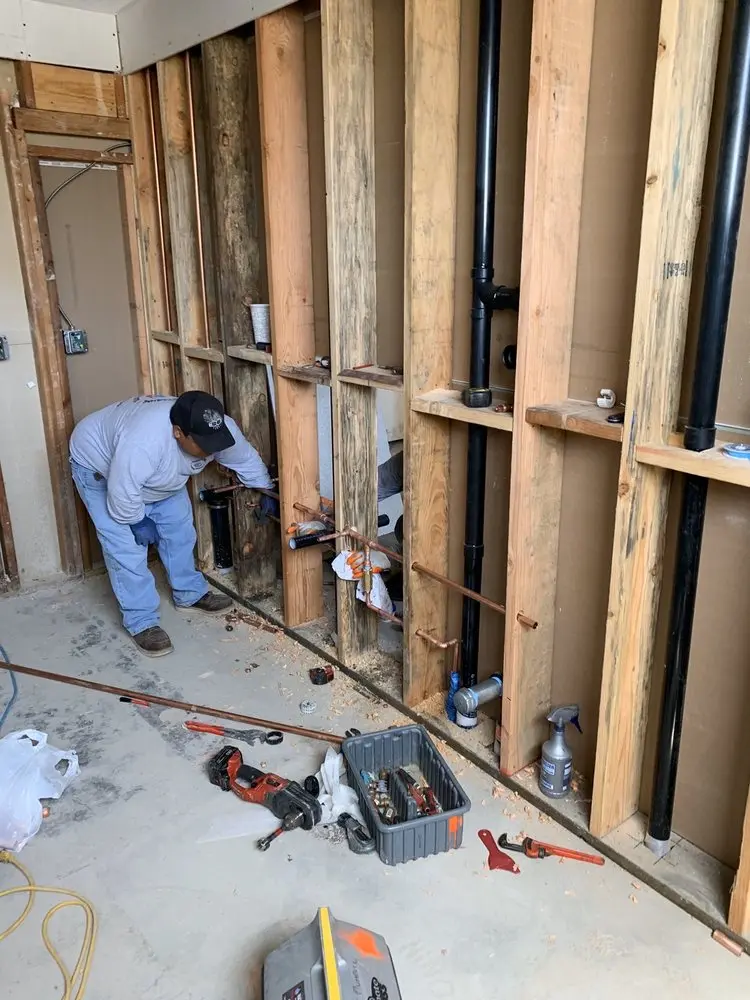 Commercial rough-in plumbing for Trenchless Sewer Repair in Grove Beach
